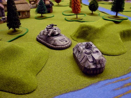 New Swabian Heavy Hover Tank and APC