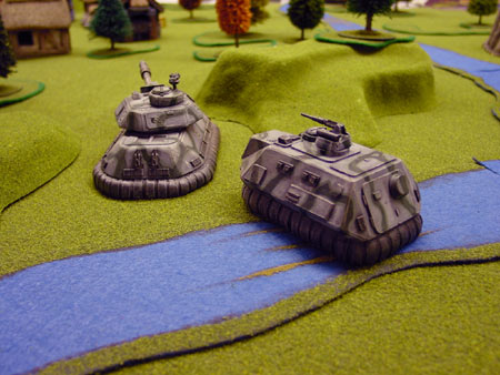 New Swabian Heavy Hover Tank and APC